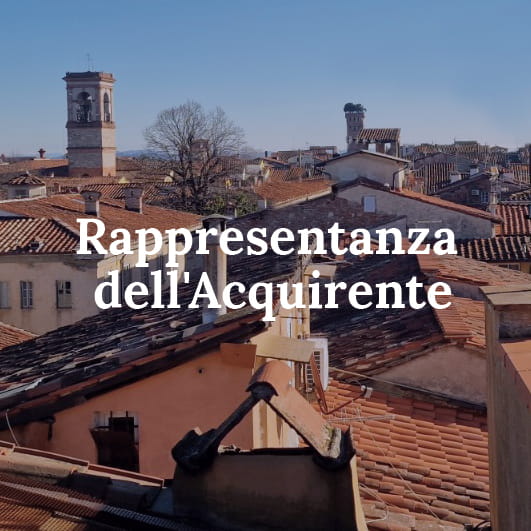 Rappresentanza dell'Acquirente